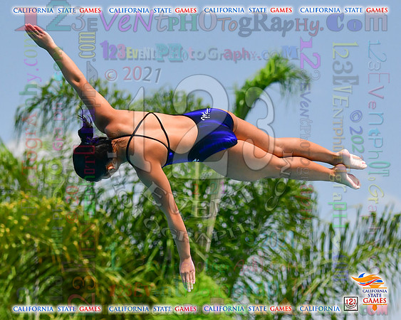 2021-07-17 GIRLS Diving CA State Games