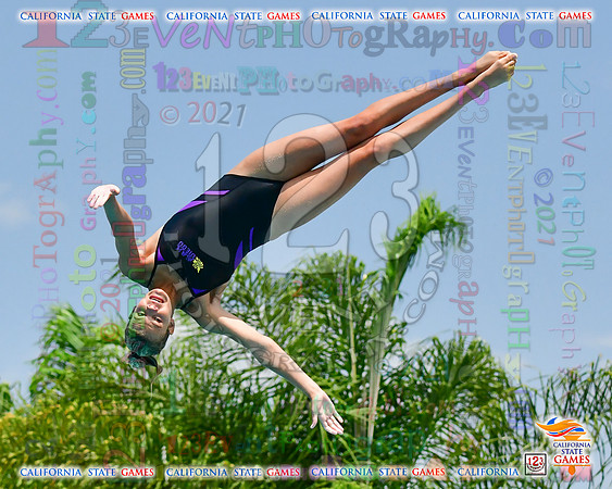 2021-07-17 GIRLS Diving CA State Games