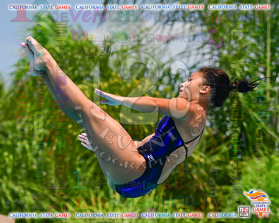 2021-07-17 GIRLS Diving CA State Games