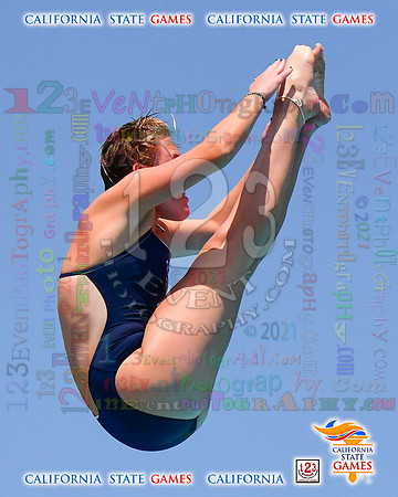 2021-07-17 GIRLS Diving CA State Games