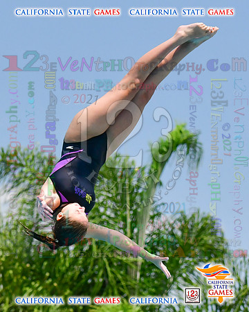 2021-07-17 GIRLS Diving CA State Games