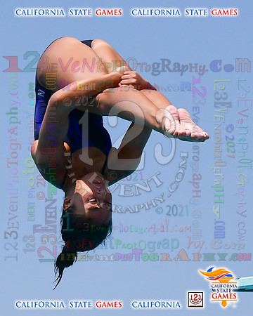 2021-07-17 GIRLS Diving CA State Games