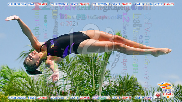 2021-07-17 GIRLS Diving CA State Games