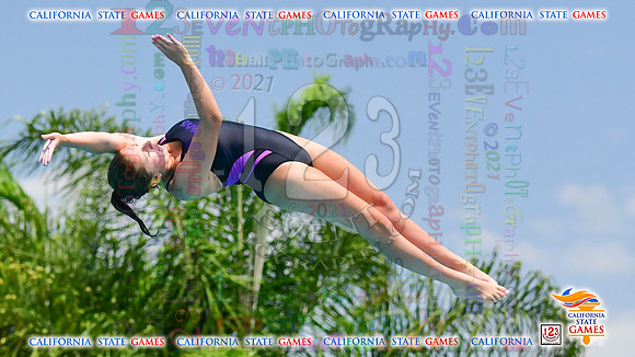 2021-07-17 GIRLS Diving CA State Games