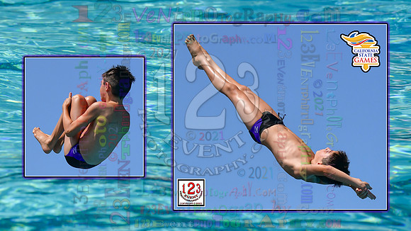 2021-07-17 GIRLS Diving CA State Games