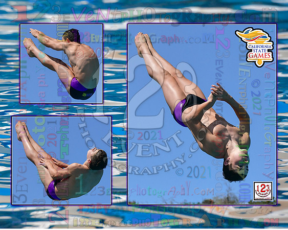 2021-07-17 GIRLS Diving CA State Games