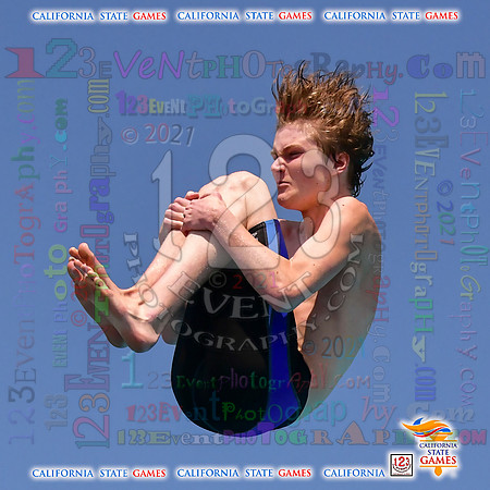 2021-07-17 BOYS & CO-ED Diving CA State Games