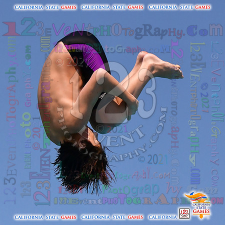 2021-07-17 BOYS & CO-ED Diving CA State Games