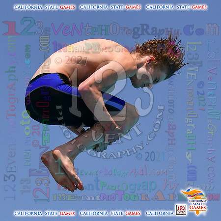 2021-07-17 BOYS & CO-ED Diving CA State Games