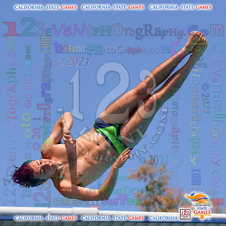 2021-07-17 BOYS & CO-ED Diving CA State Games
