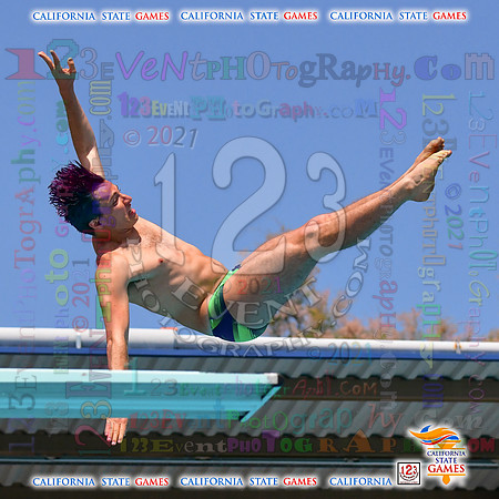 2021-07-17 BOYS & CO-ED Diving CA State Games