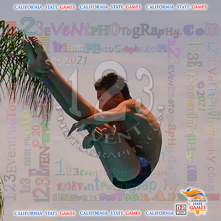 2021-07-17 BOYS & CO-ED Diving CA State Games