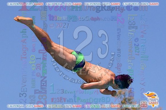 2021-07-17 BOYS & CO-ED Diving CA State Games