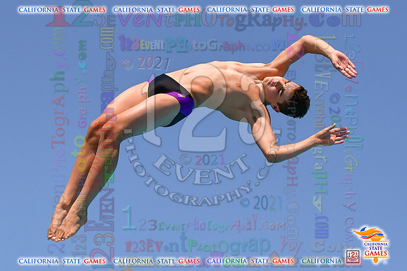 2021-07-17 BOYS & CO-ED Diving CA State Games