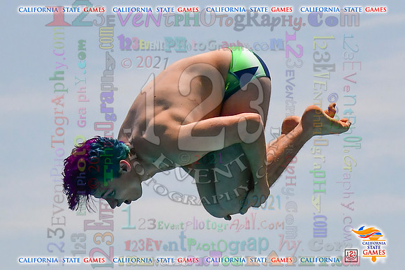 2021-07-17 BOYS & CO-ED Diving CA State Games