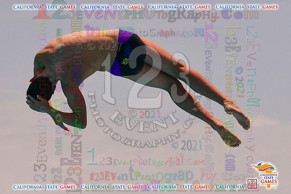 2021-07-17 BOYS & CO-ED Diving CA State Games