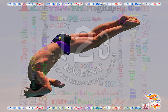 2021-07-17 BOYS & CO-ED Diving CA State Games