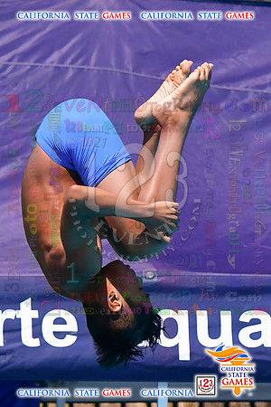 2021-07-17 BOYS & CO-ED Diving CA State Games