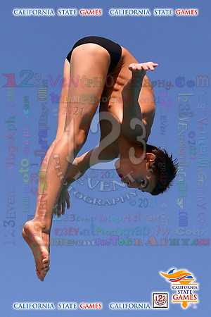 2021-07-17 BOYS & CO-ED Diving CA State Games
