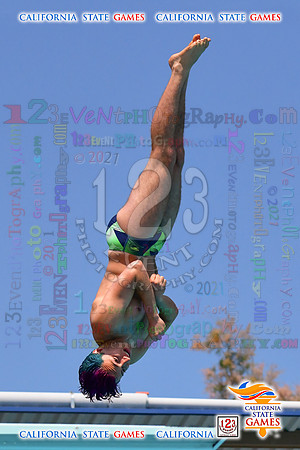 2021-07-17 BOYS & CO-ED Diving CA State Games