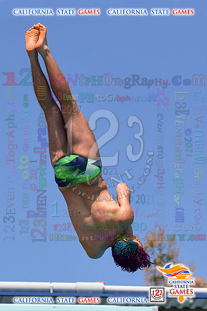 2021-07-17 BOYS & CO-ED Diving CA State Games
