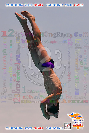 2021-07-17 BOYS & CO-ED Diving CA State Games