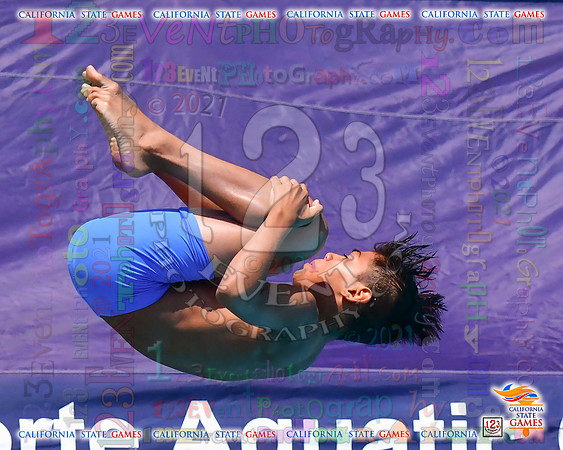 2021-07-17 BOYS & CO-ED Diving CA State Games