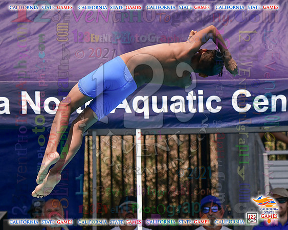 2021-07-17 BOYS & CO-ED Diving CA State Games
