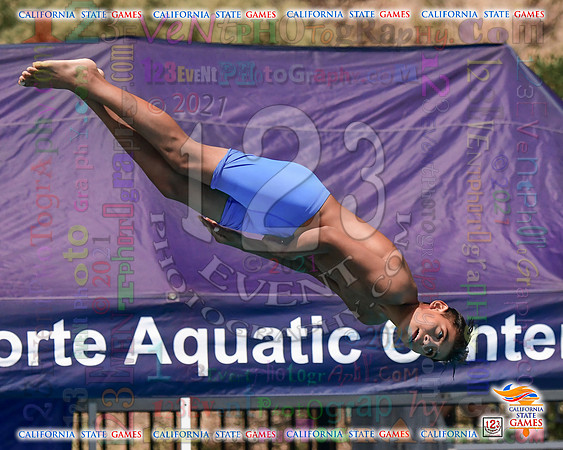 2021-07-17 BOYS & CO-ED Diving CA State Games