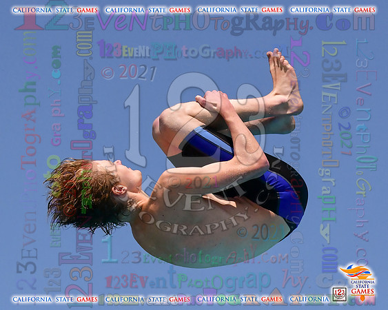 2021-07-17 BOYS & CO-ED Diving CA State Games