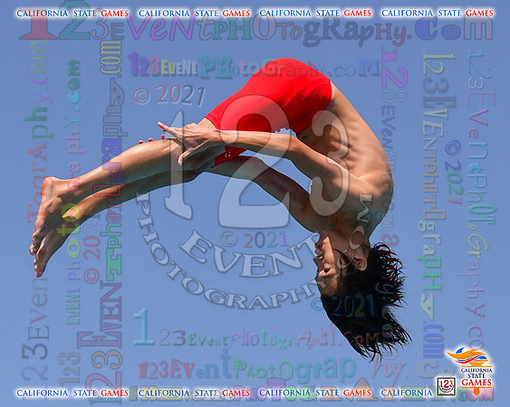 2021-07-17 BOYS & CO-ED Diving CA State Games
