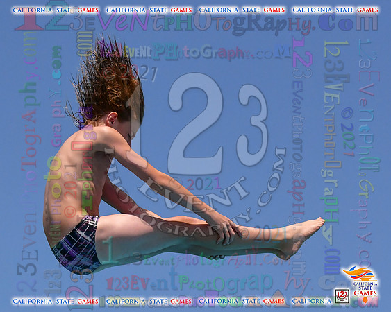 2021-07-17 BOYS & CO-ED Diving CA State Games