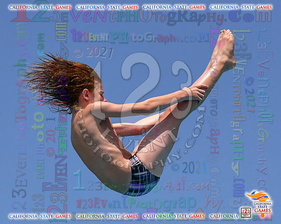 2021-07-17 BOYS & CO-ED Diving CA State Games