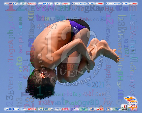2021-07-17 BOYS & CO-ED Diving CA State Games