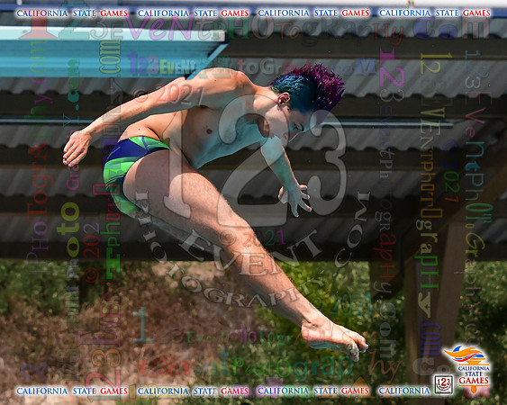 2021-07-17 BOYS & CO-ED Diving CA State Games