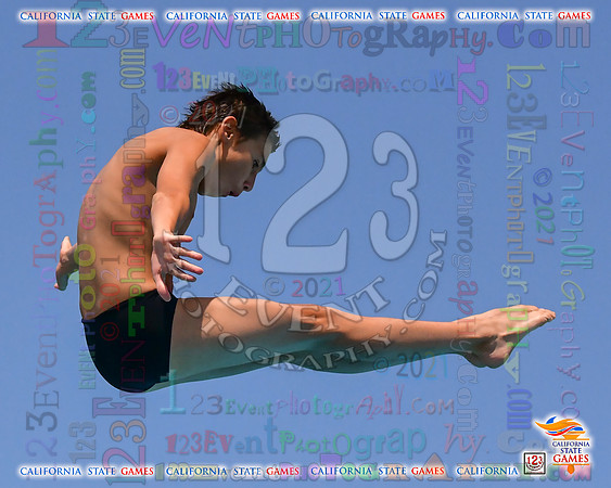 2021-07-17 BOYS & CO-ED Diving CA State Games