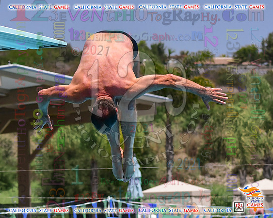 2021-07-17 BOYS & CO-ED Diving CA State Games