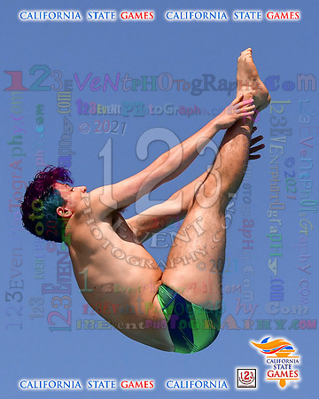 2021-07-17 BOYS & CO-ED Diving CA State Games