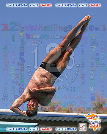 2021-07-17 BOYS & CO-ED Diving CA State Games