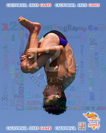 2021-07-17 BOYS & CO-ED Diving CA State Games