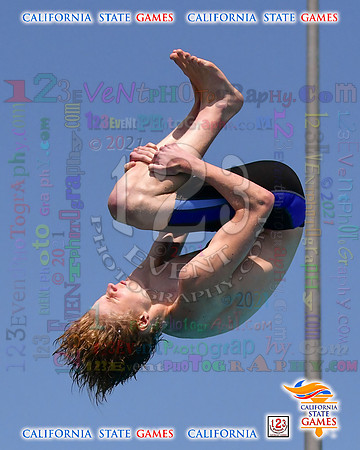 2021-07-17 BOYS & CO-ED Diving CA State Games