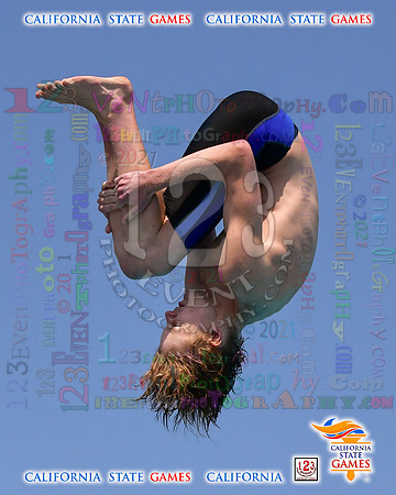 2021-07-17 BOYS & CO-ED Diving CA State Games