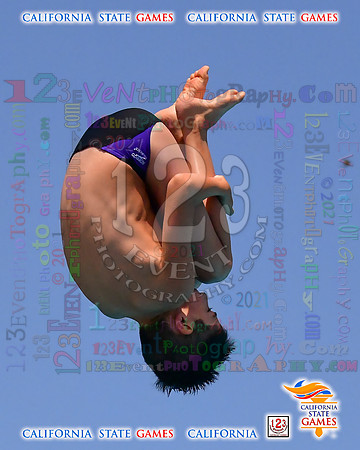 2021-07-17 BOYS & CO-ED Diving CA State Games