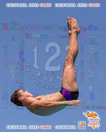 2021-07-17 BOYS & CO-ED Diving CA State Games