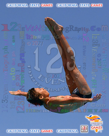 2021-07-17 BOYS & CO-ED Diving CA State Games
