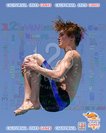 2021-07-17 BOYS & CO-ED Diving CA State Games