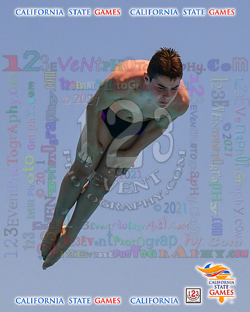 2021-07-17 BOYS & CO-ED Diving CA State Games