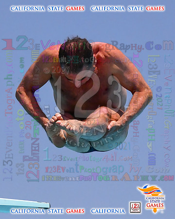 2021-07-17 BOYS & CO-ED Diving CA State Games