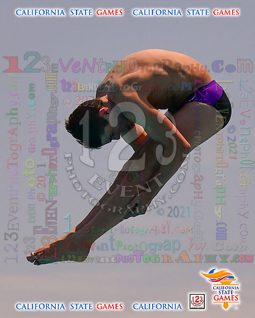 2021-07-17 BOYS & CO-ED Diving CA State Games