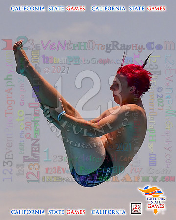 2021-07-17 BOYS & CO-ED Diving CA State Games